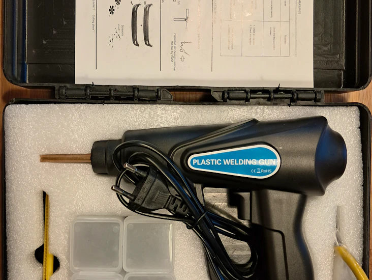 Plastsvets inkl märlor