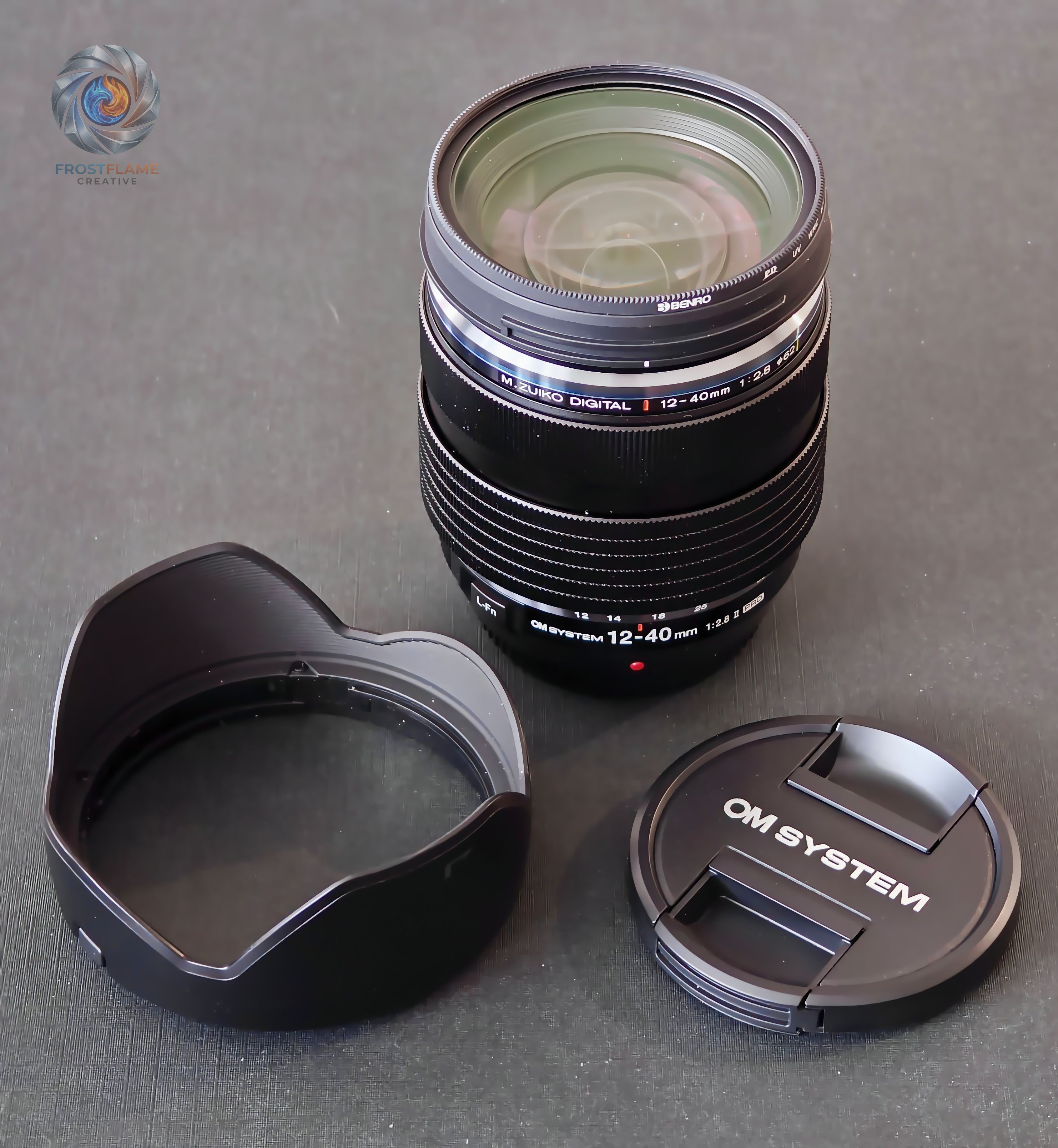 Objektiv m.zuiko digital ed 12-40mm f2.8 pro ii + uv filter