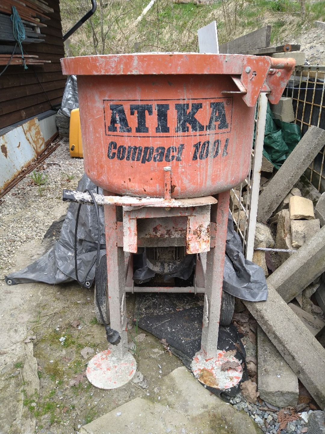 Tvangsblander, betongblander, sementblander