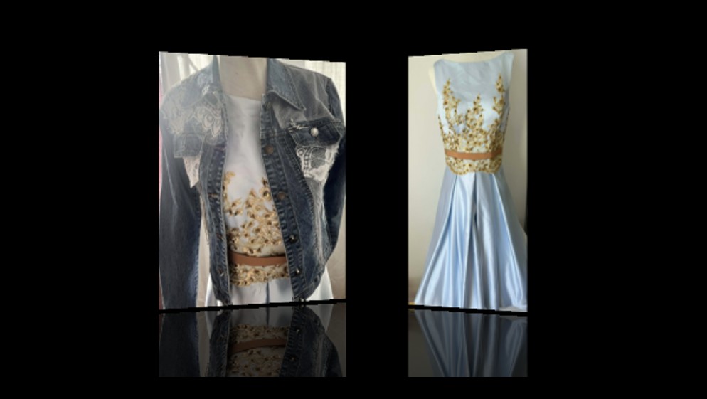 Romantik möter glamour i den här diskret glittrande glamjackan