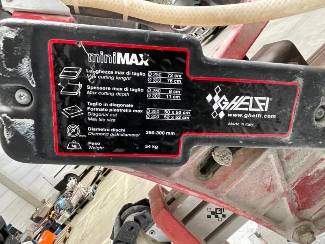 Fliskutter vannsag ghelfi