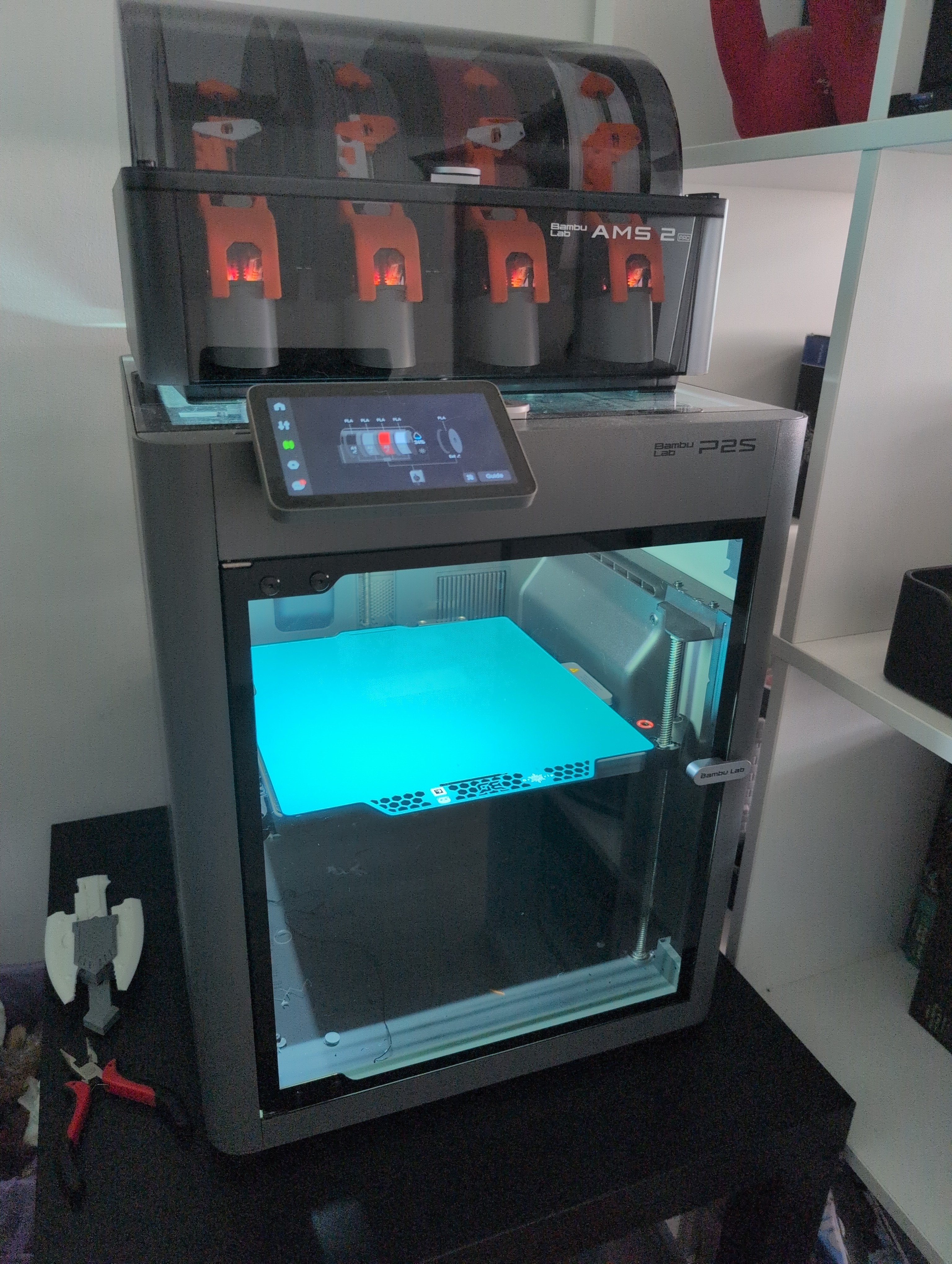 3d-utskriftstid med bambu lab p2s