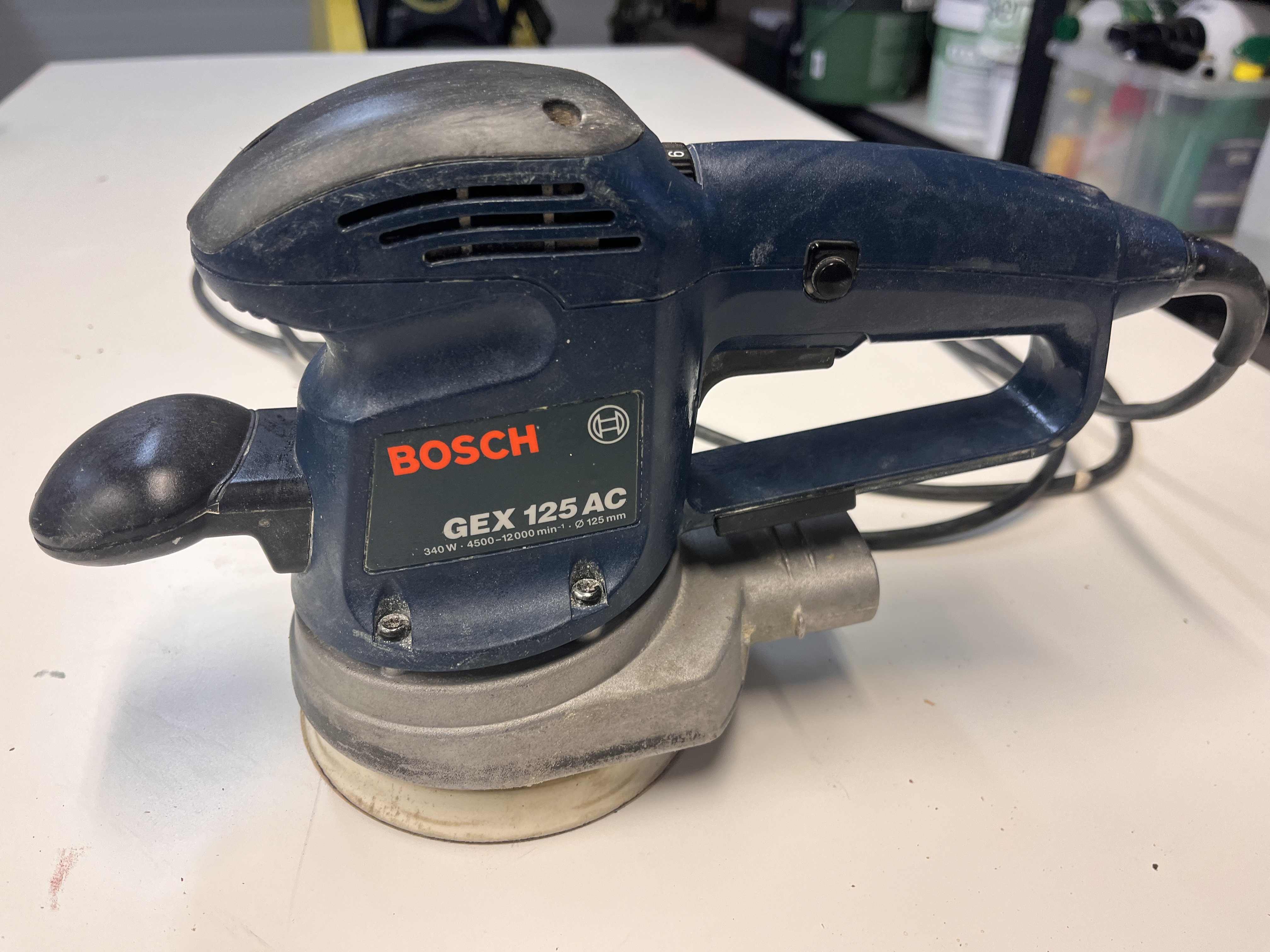Bosch blå gex 125 ac 