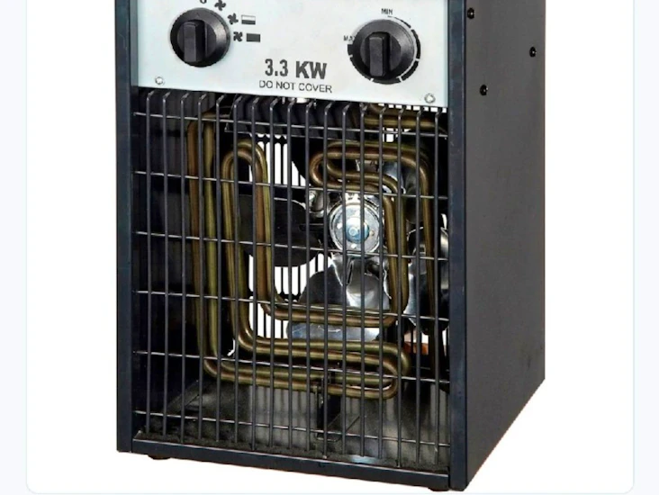 5 stk byggtørkere 3300w