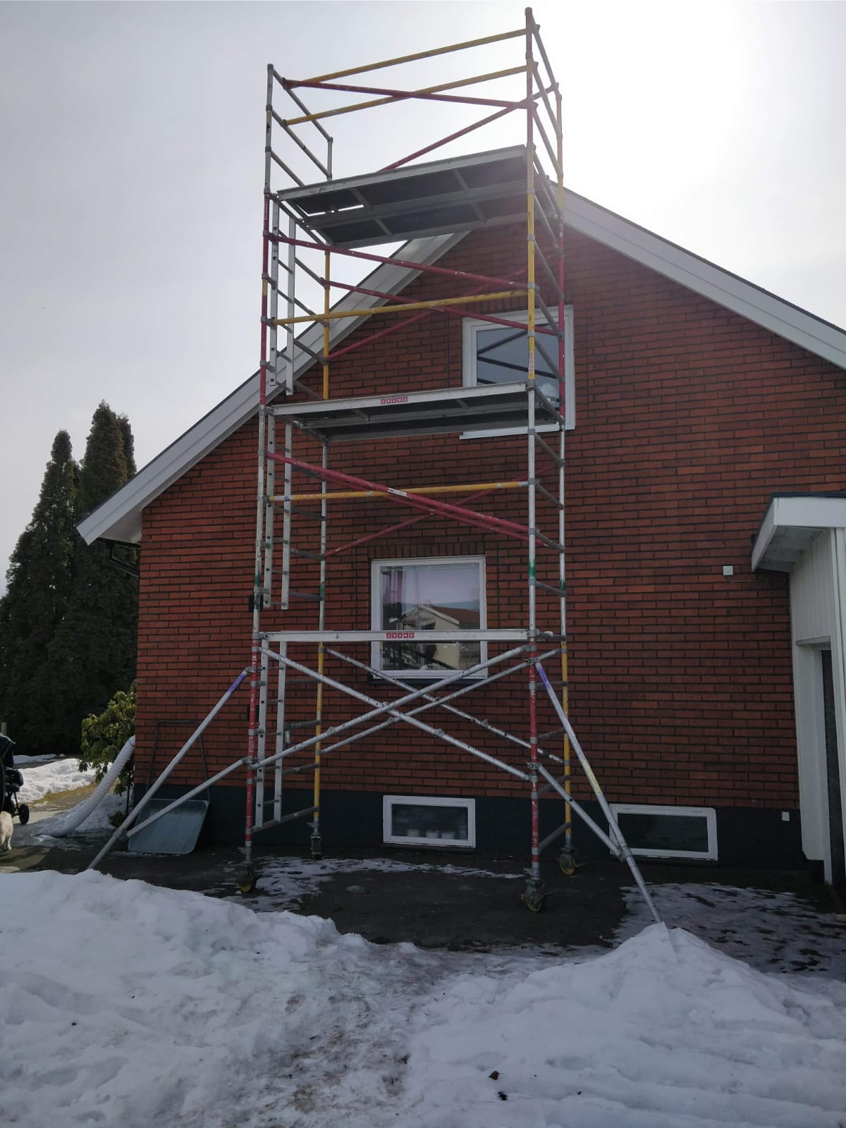 Bygg/målarställning 