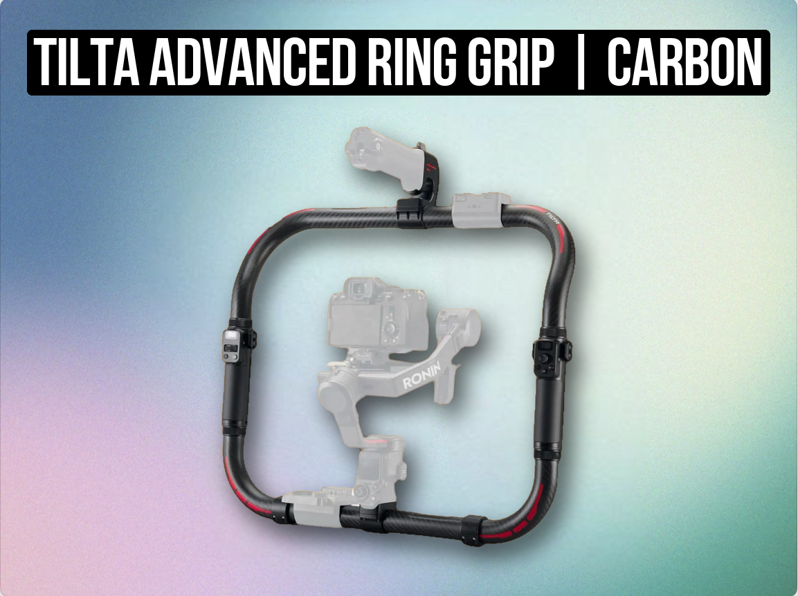 Tilta advanced ring grip | carbon fiber gimbal ring handle | dual-handle support for dji ronin rs2 / rs3 pro (like “tilta ring grip advanced”)