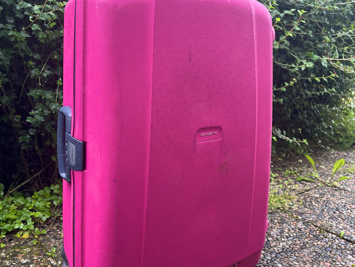 Samsonite stor koffert m 4 hjul