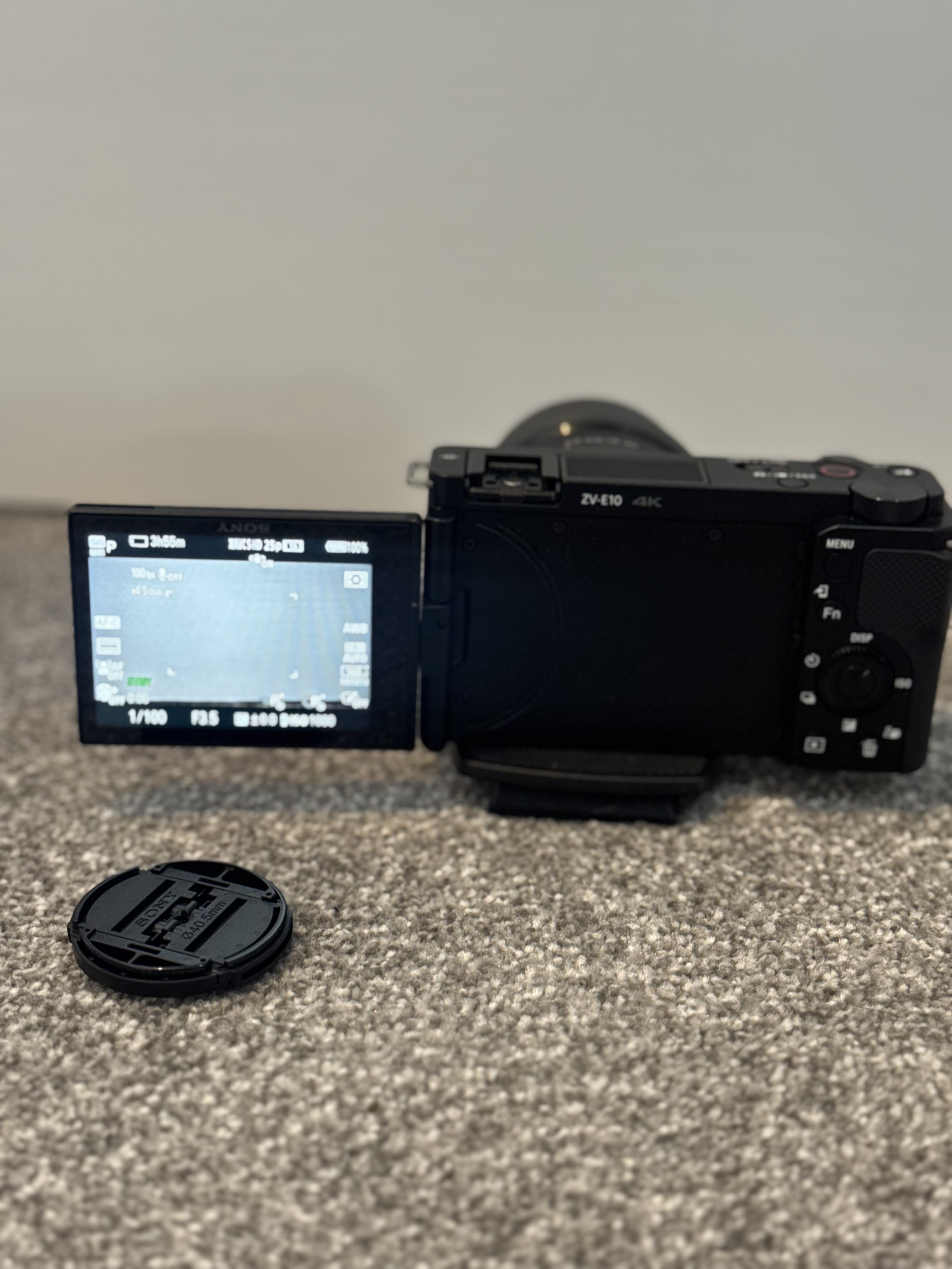 Sony zv-e10 4k vlogging & podcast camera