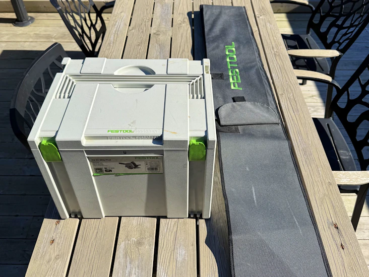 Sirkelsag / dykksag med skinne