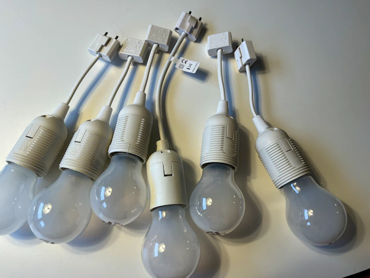 Lampproppar dcl inkl lampa