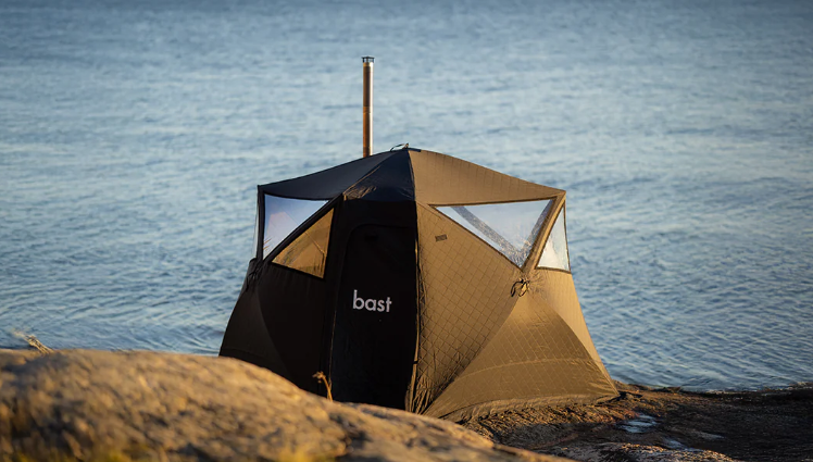 Bast sauna björk 6-10 people bastutält