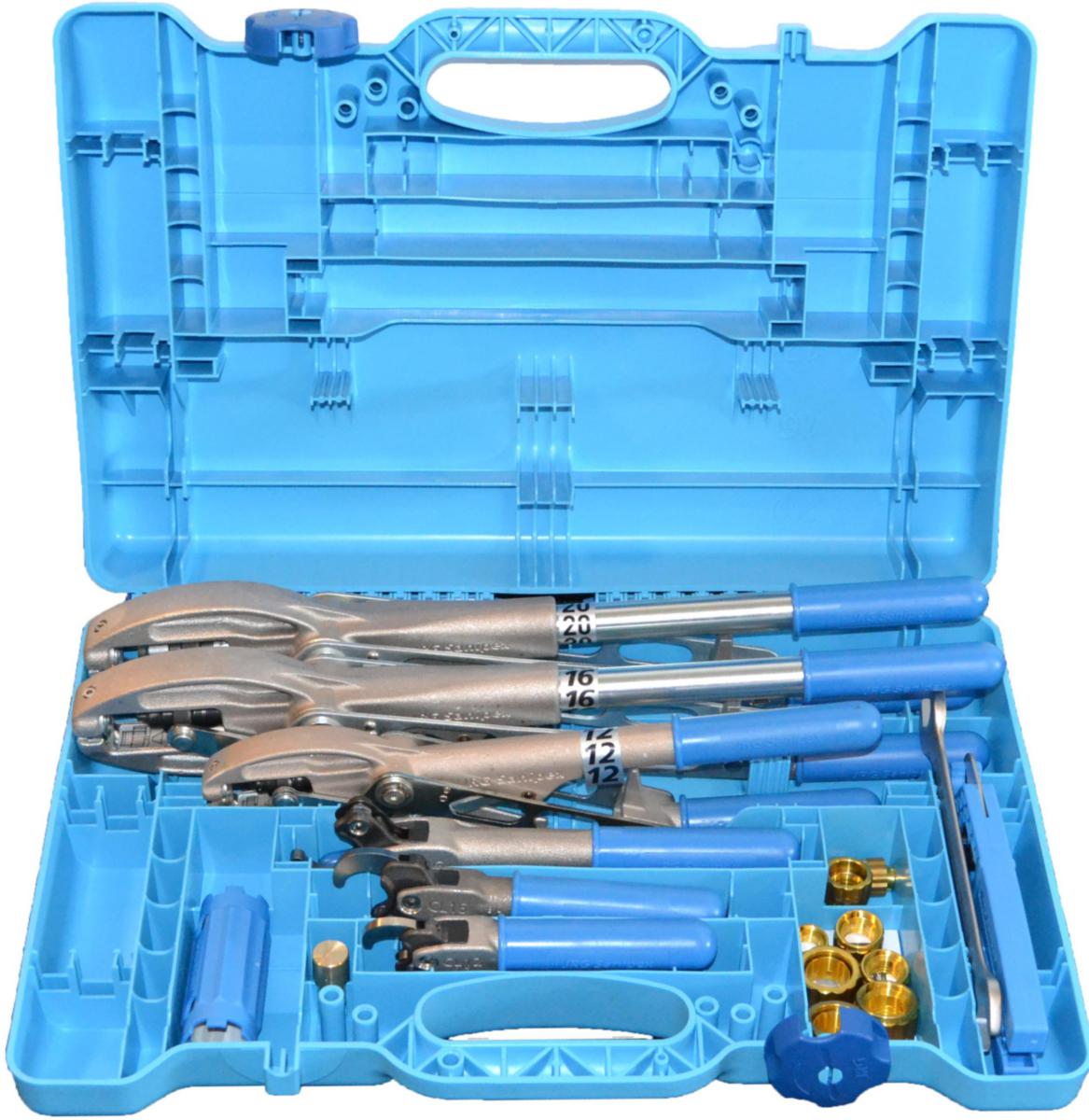 Sanipex pexrør montasjekoffert, 12-16-20 mm