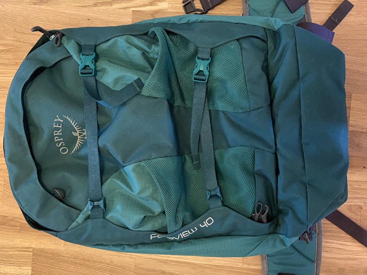 Ryggsäck godkänd som kabinväska osprey 40l