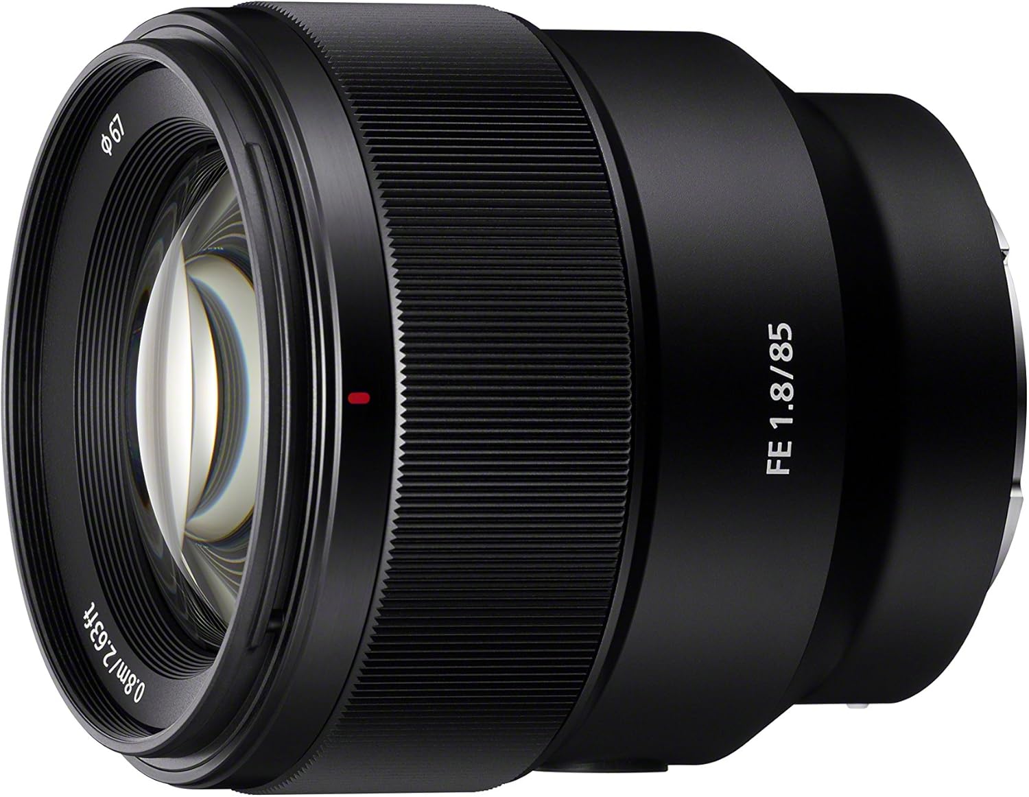 Sony 85mm f1.8 prime lens