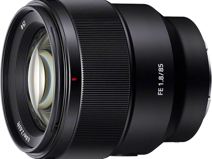 Sony 85mm f1.8 prime lens