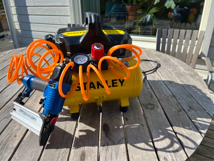 Kompressor med dyckertpistol