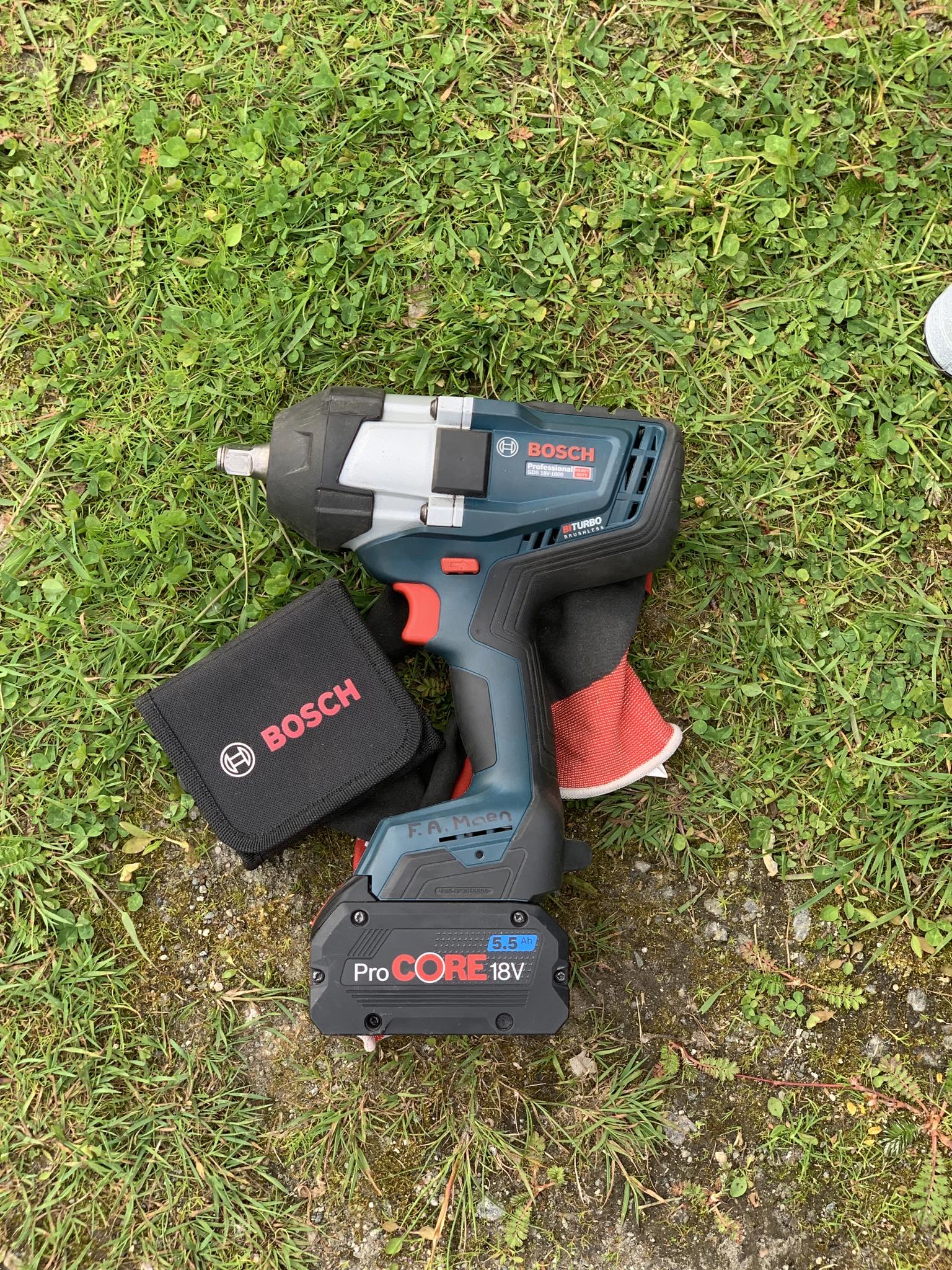 Kraftig muttertrekker bosch gds 1000