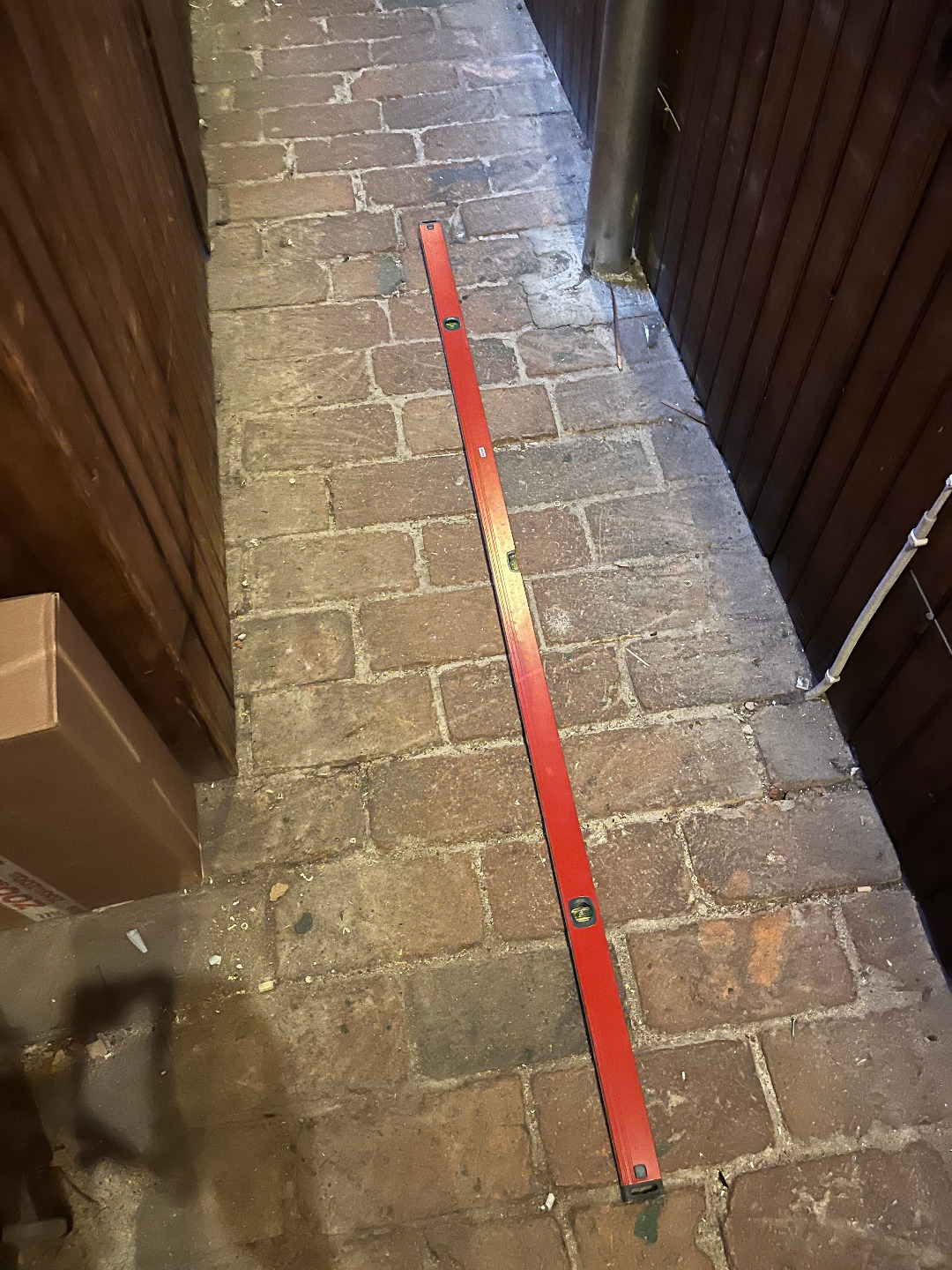 Långt vattenpass 2m