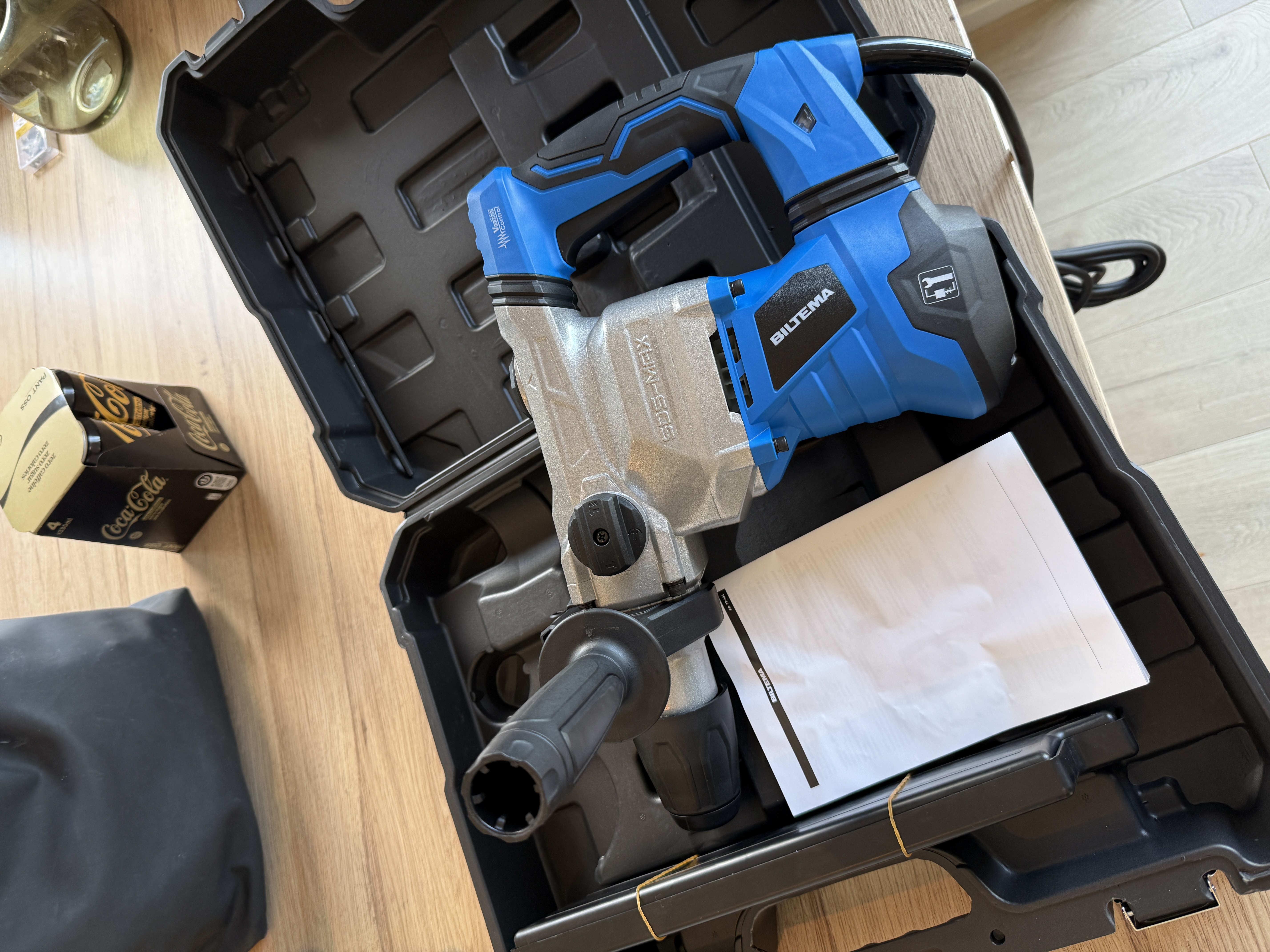 Biltema 1500w sds max borhammer - 12 jules