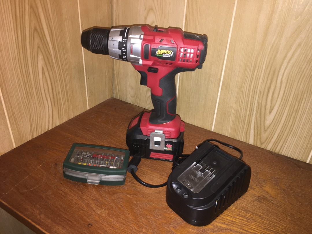 Meec tools 18v skruvdragare