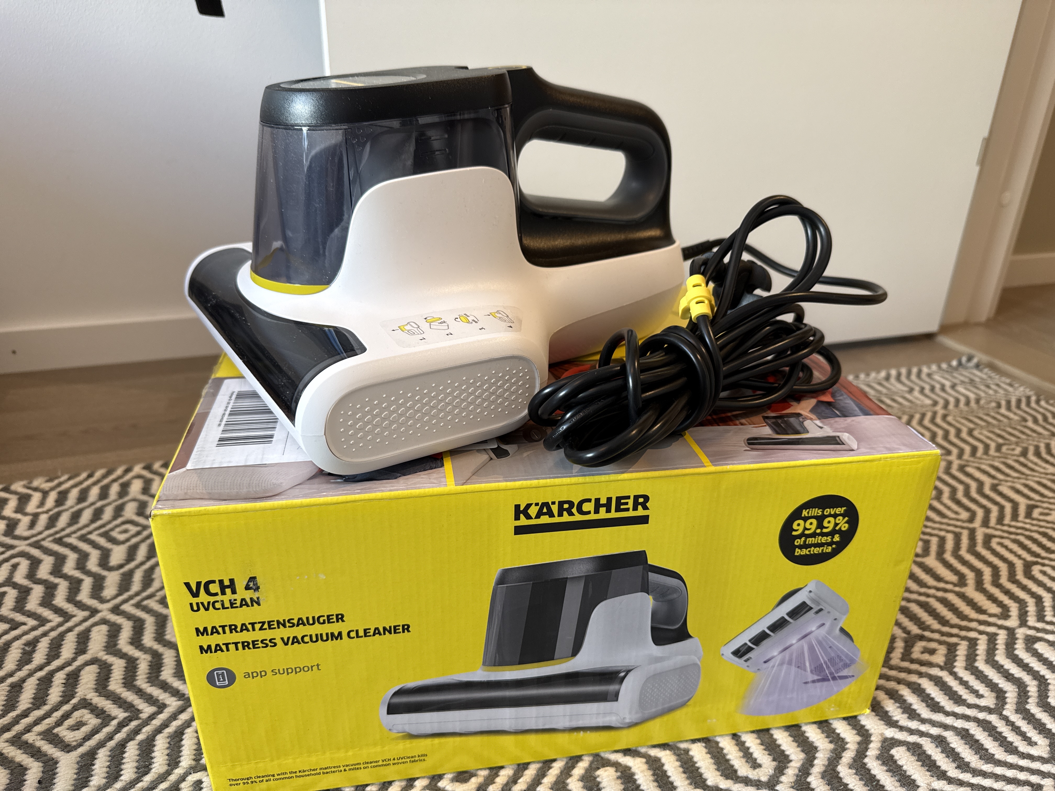 Kärcher vch 4 uv clean madrassdammsugare