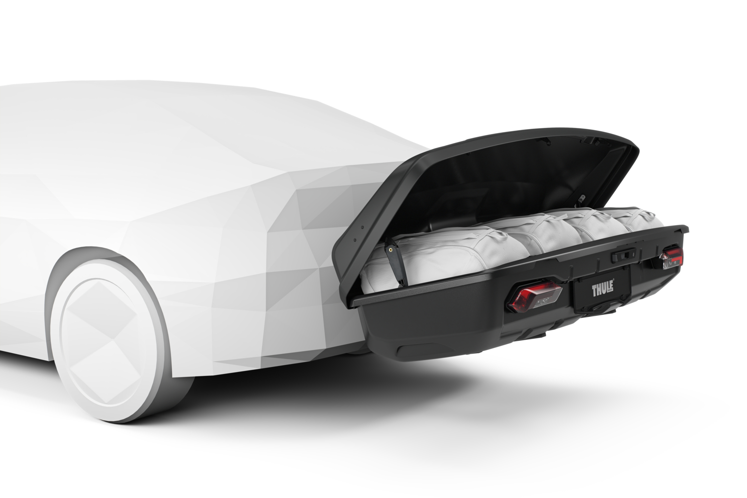 Thule arcos xl- dragkroksmonterad förvaringsbox 