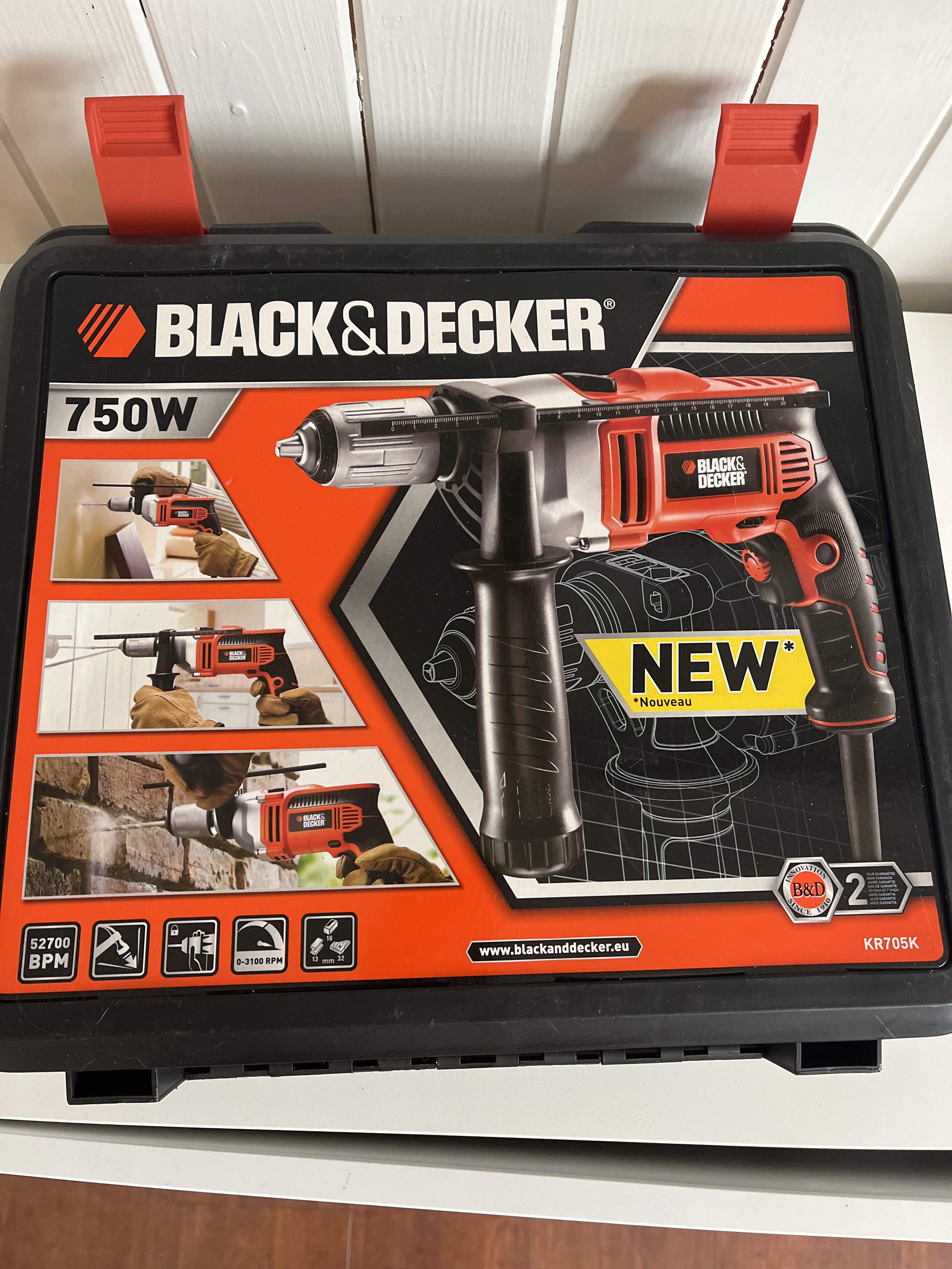 Slagbor black&decker 750w 
