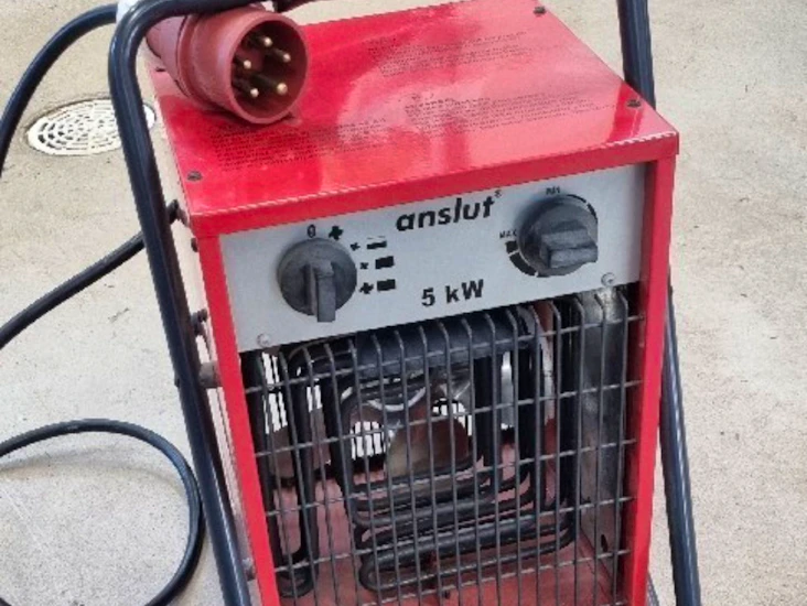 Värmefläkt 5kw 400 volt