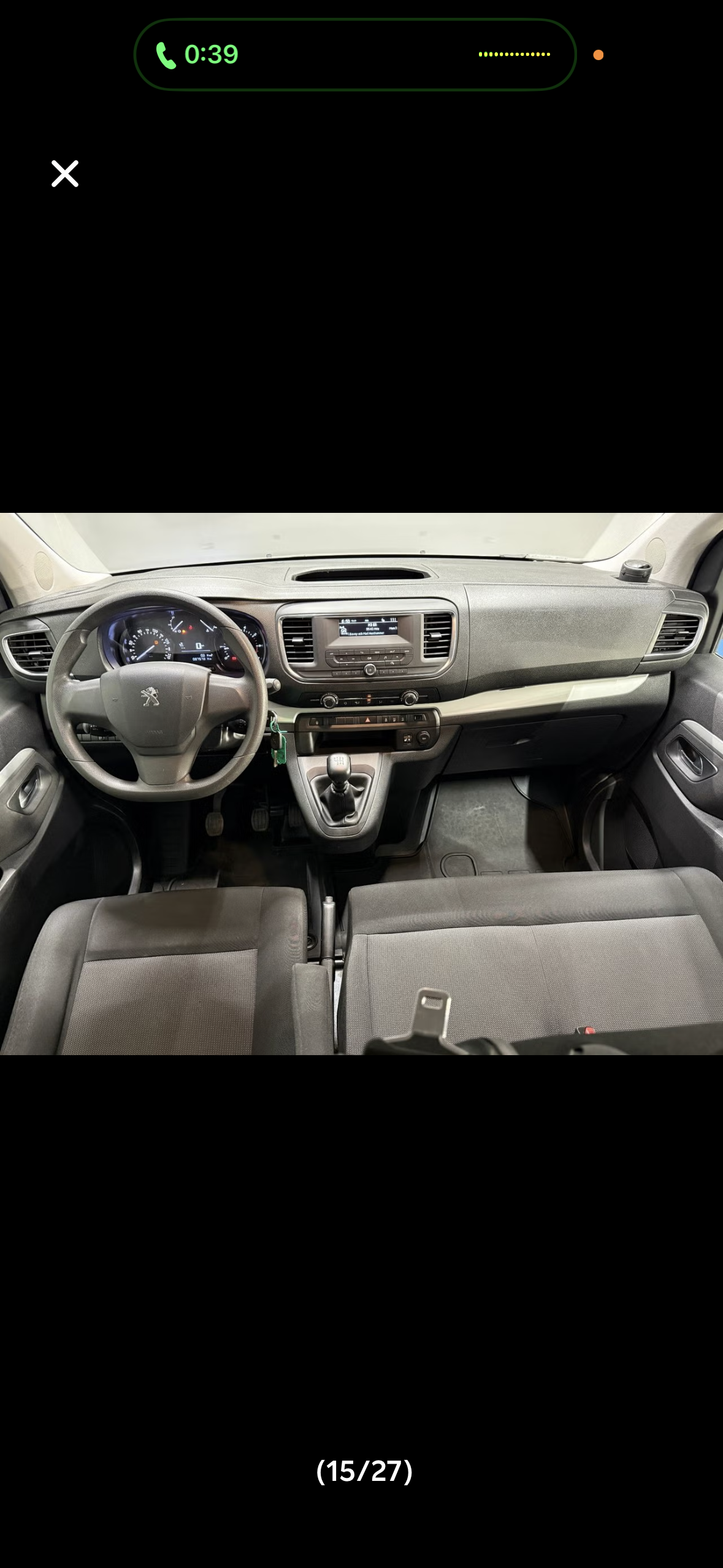 Peugeot expert traveller 9-sits extra lång – uthyres 🚐