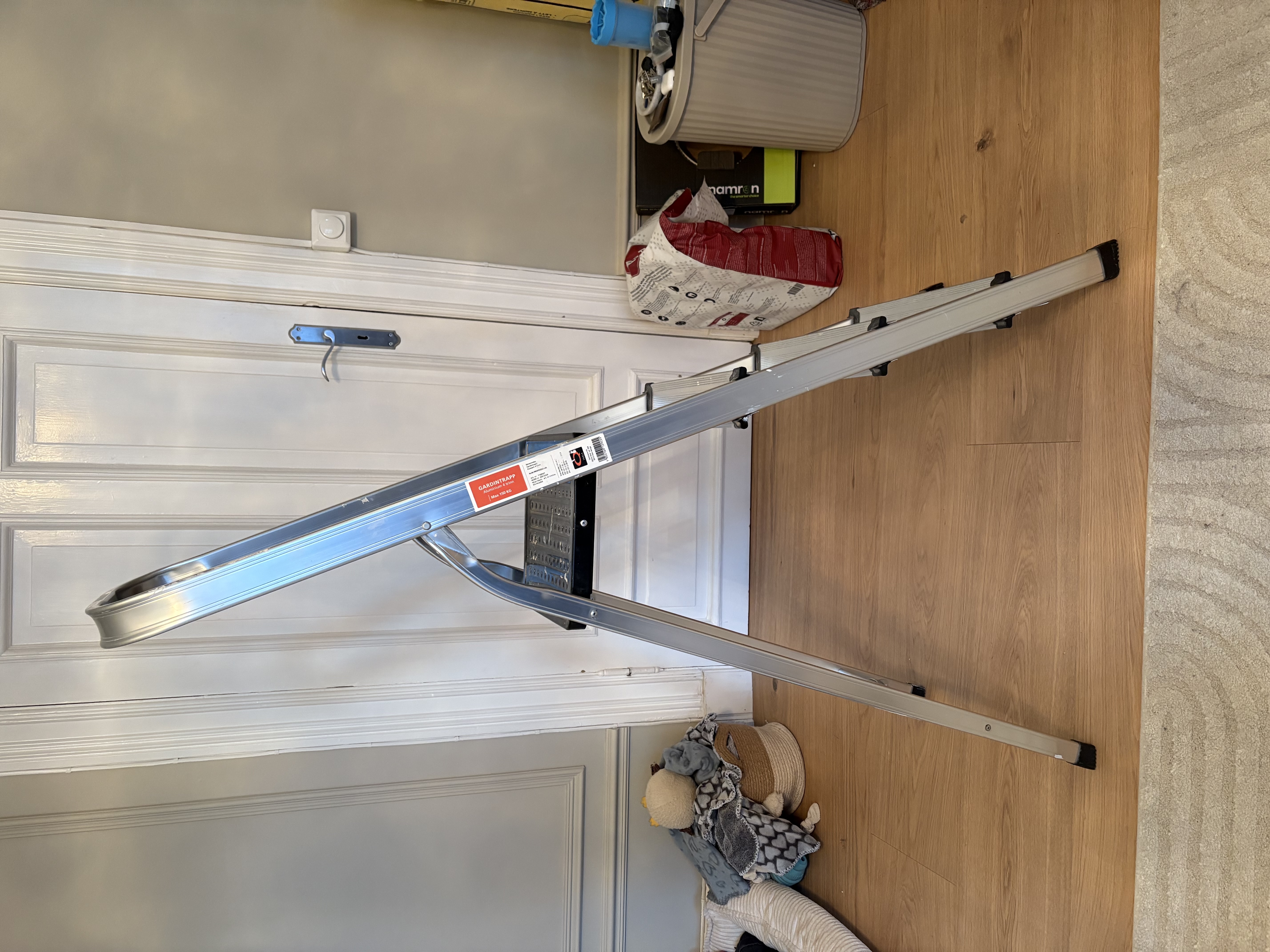 Gardintrapp/trappestige 4 trinn