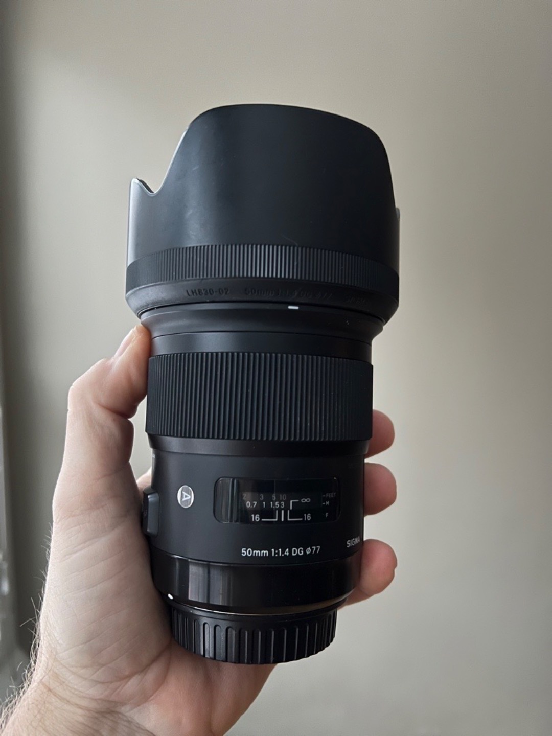 Sigma 50mm f/1,4 dg hsm art till canon