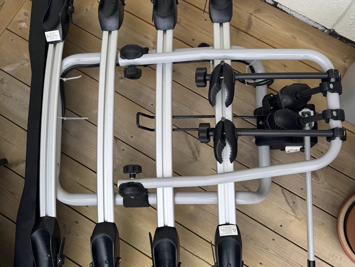 Cykelhållare för 4 cyklar