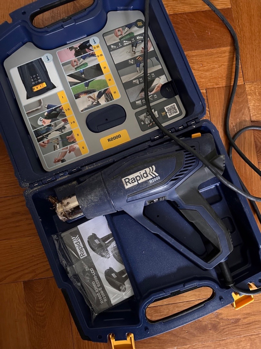 Värmepistol varmluftspistol rapid r2000