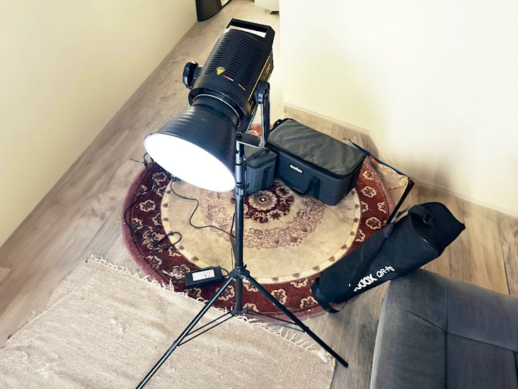 led-studiovalosetti godox vl150