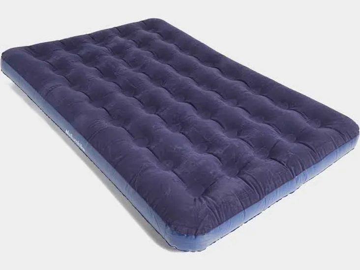 Double flocked airbed