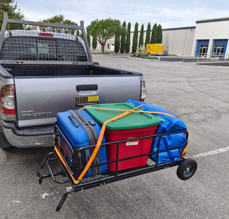 2-in-1 mobile cart & hitch cargo carrier (brampton)
