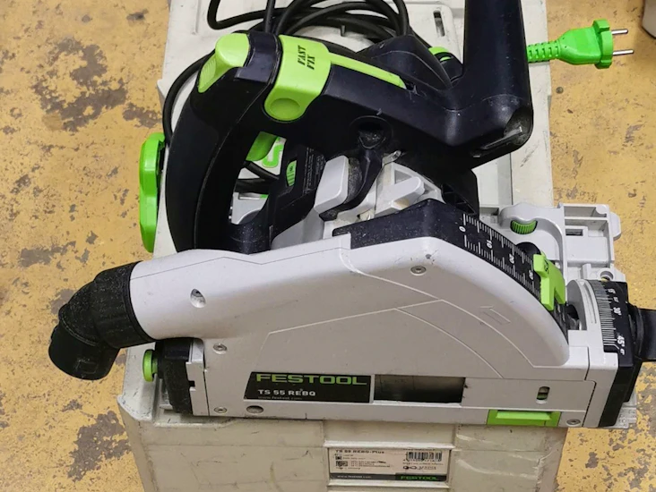 Festool ts55 rebq inkl. 2st skenor