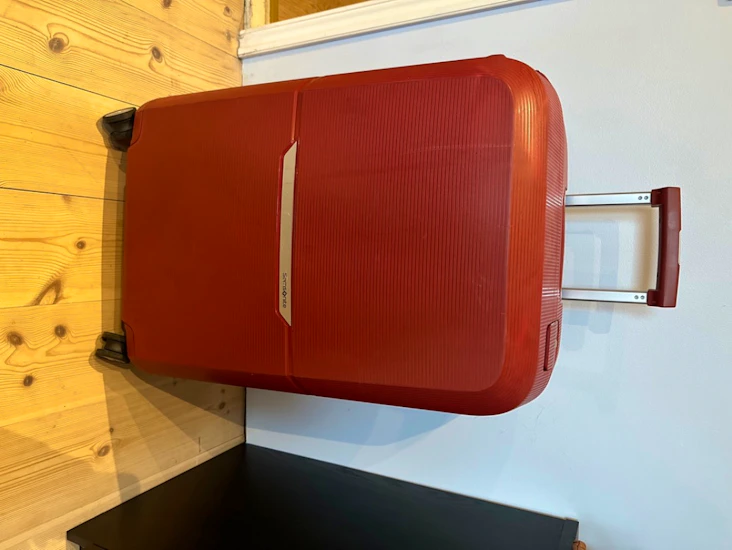 Samsonite spinner 75/28 (102l) resväska röd