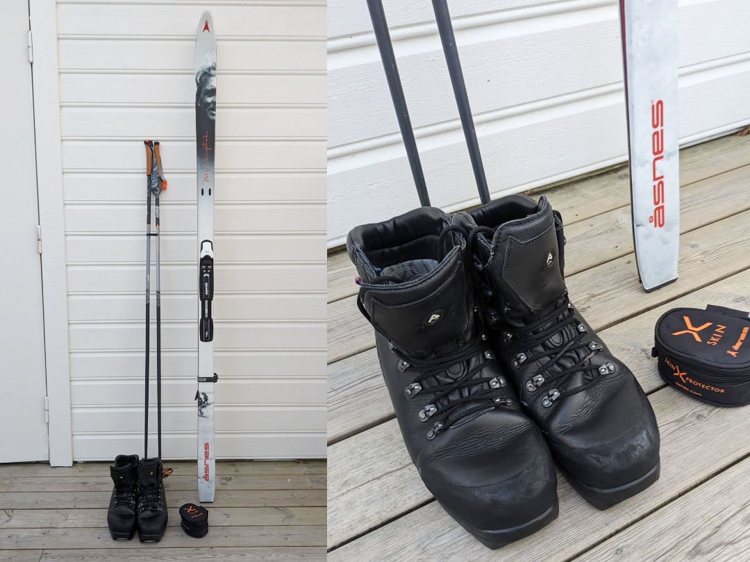 Åsnes ingstad fjellskipakke (196cm) 