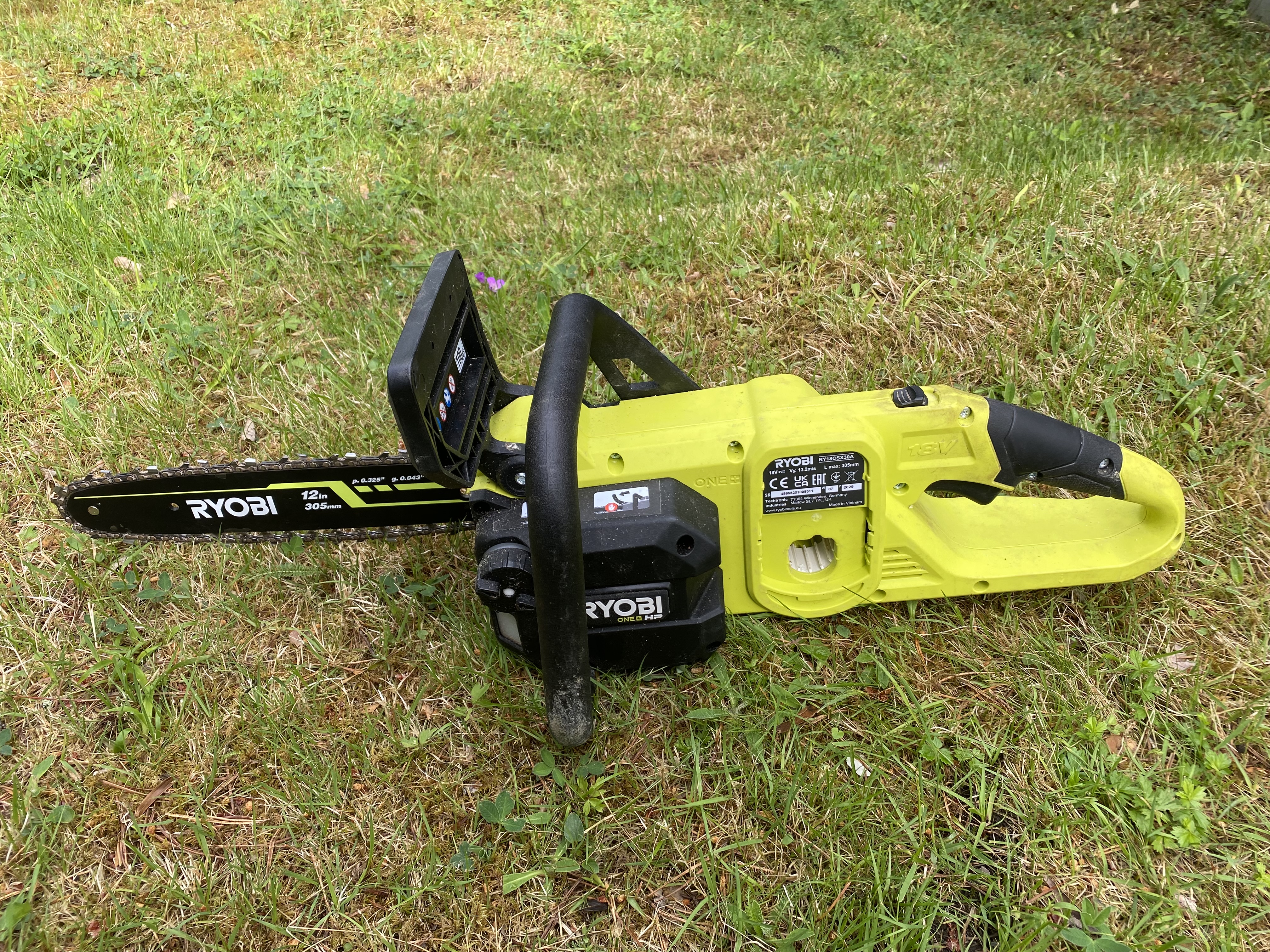 Ryobi 18v kedjesåg
