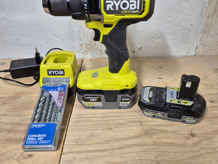 Borhammer/slagdrill 18v - batteri