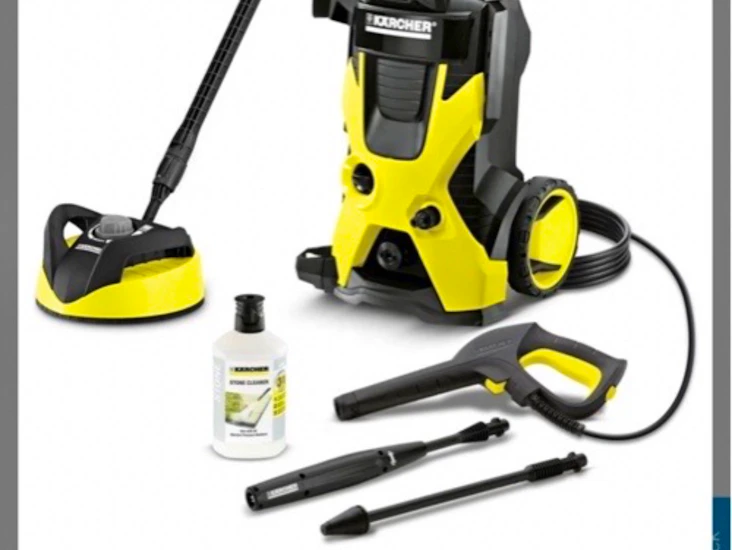 Högtryckstvätt med terasstvätt