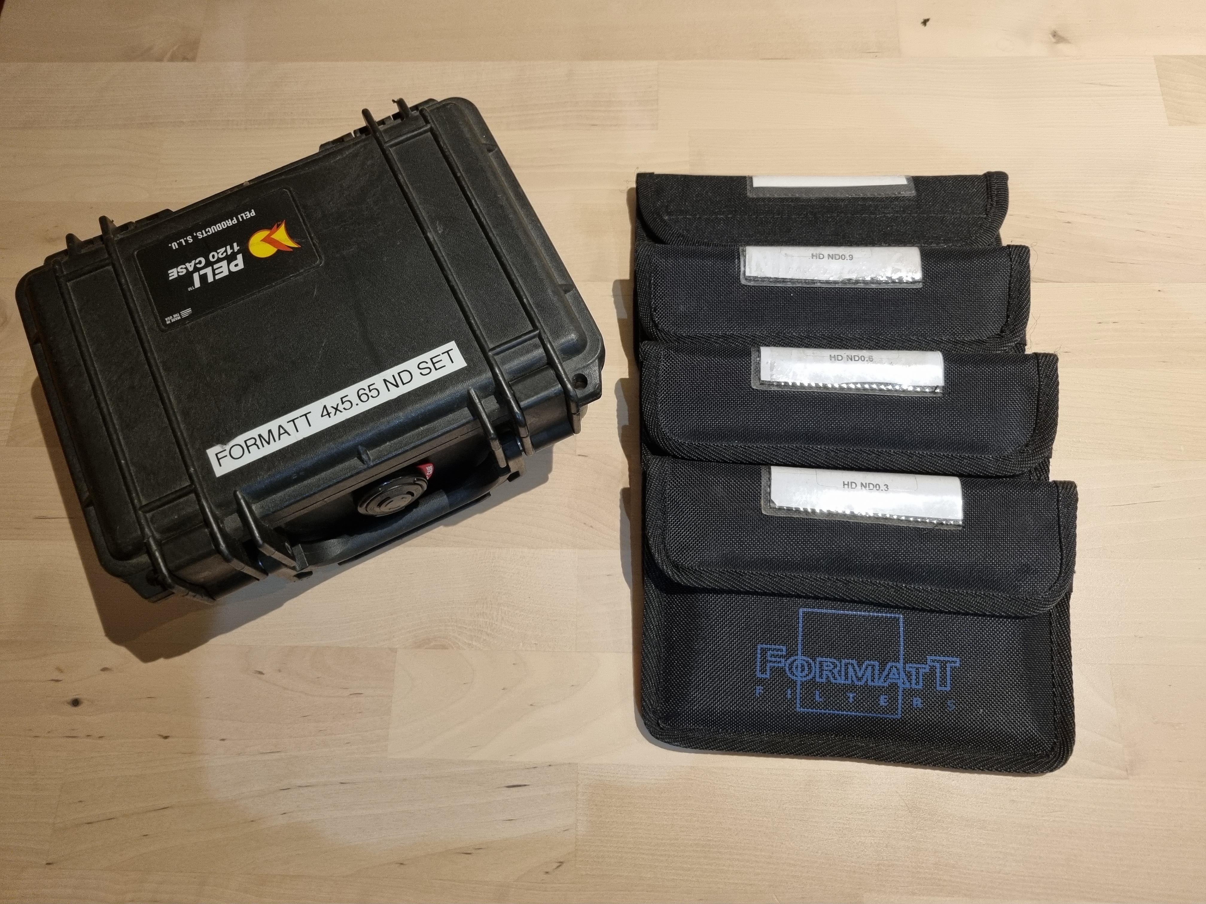 Formatt 4x5.56" hd nd filter set