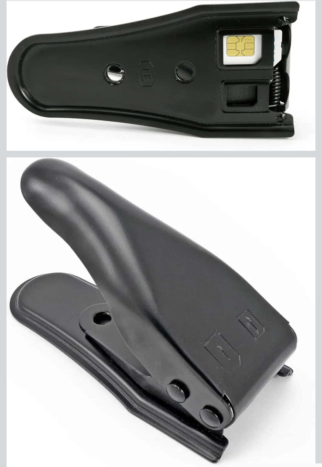 2-in-1 sim card cutter with sim adapter micro nano sim card punch for smartphones and tablets