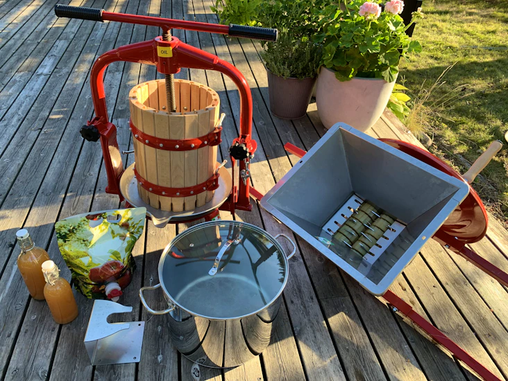 Fruktpress och fruktkross