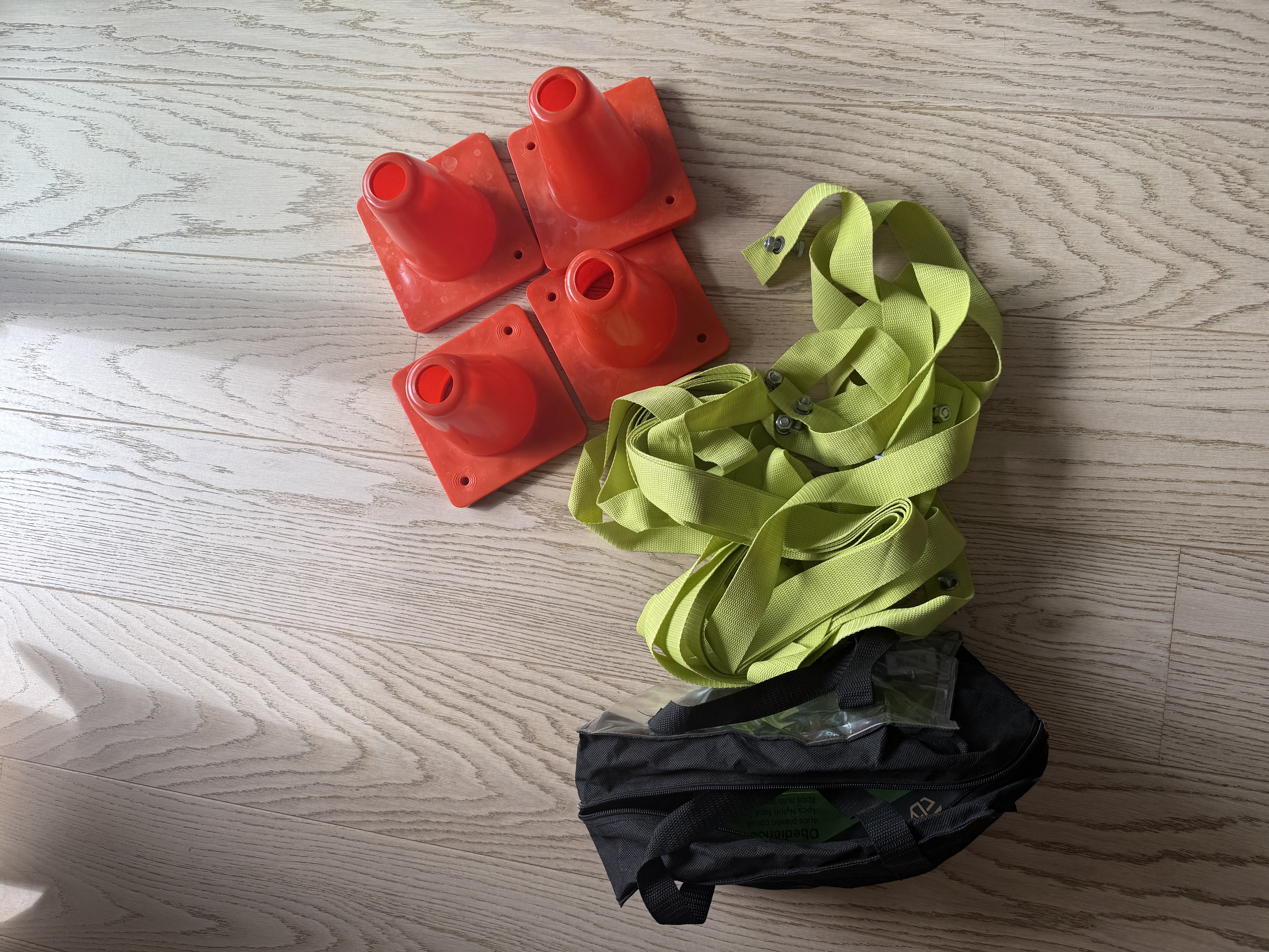 Utstyr til hund lydighetstrening