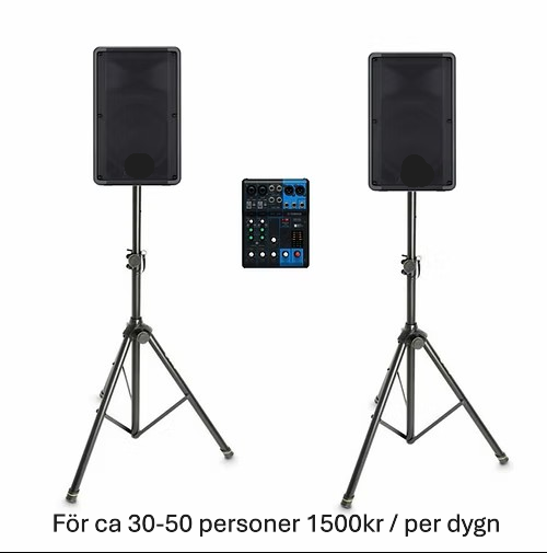 Pa högtalare med tryck!