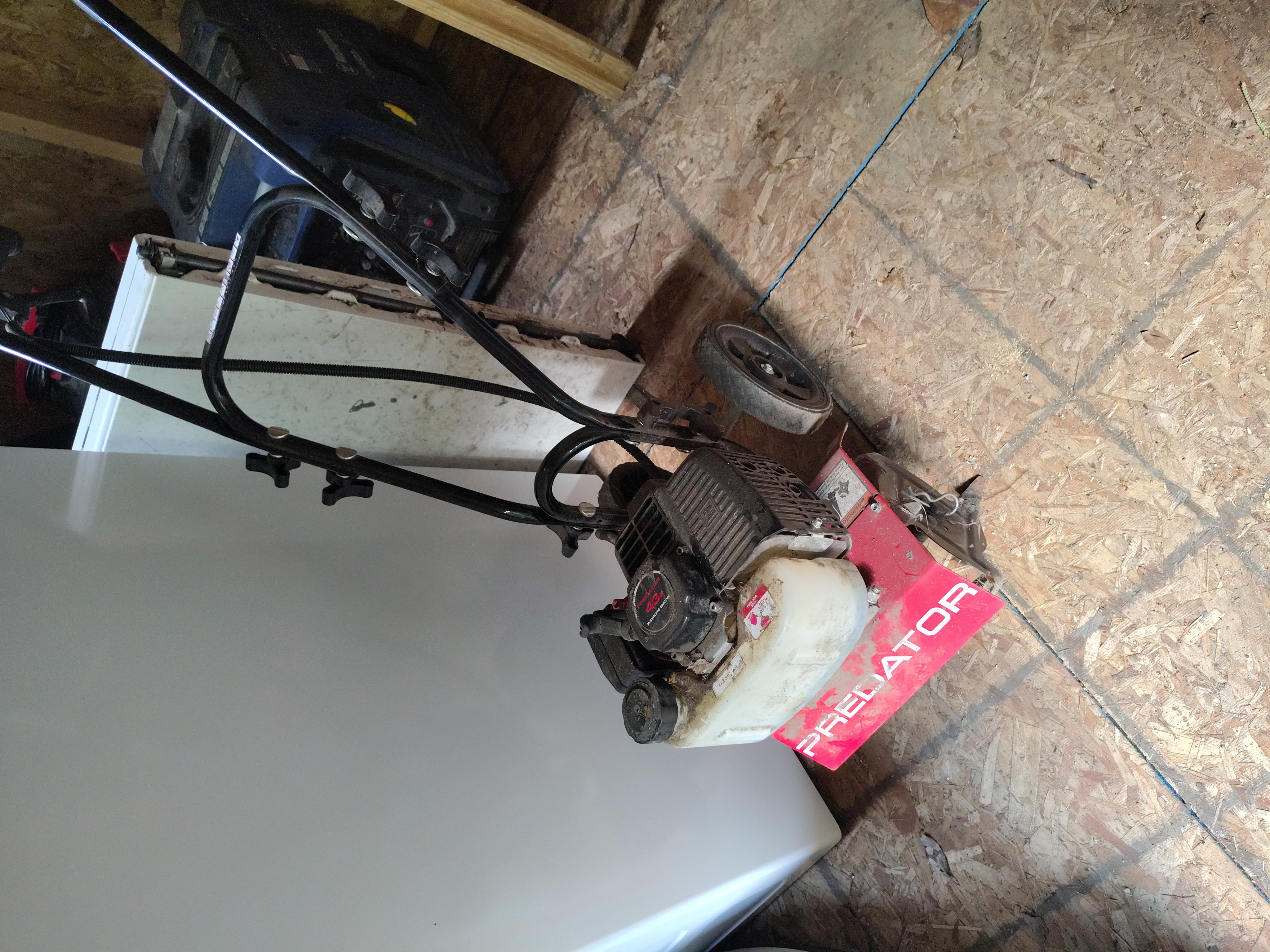 Predator garden tiller