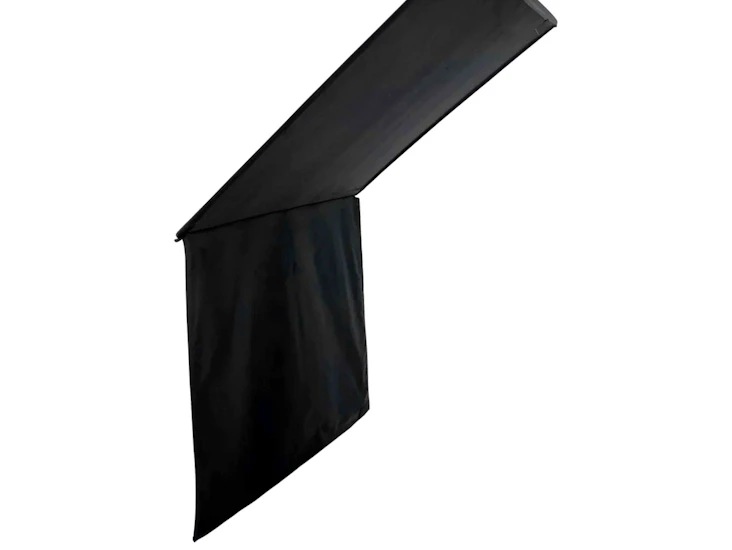 Matthews' 48"x48" (4x4 foot) floppy flag black