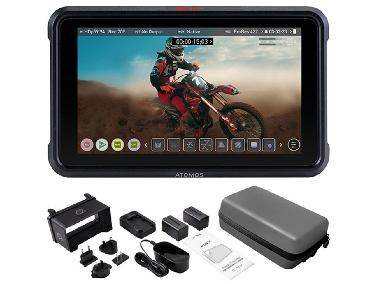 Atomos ninja v+ 5 inch video monitor hdmi kit